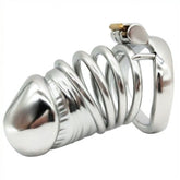BDStyle Adjustable Stainless Steel Chastity Device Male Chastity